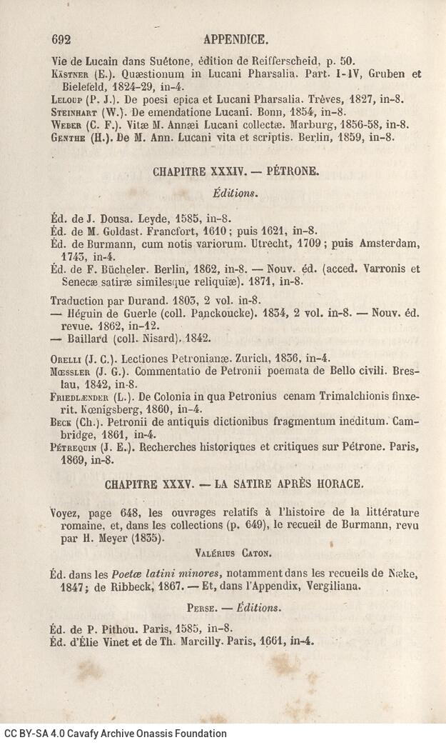 18,5 x 11,5 εκ. 4 σ. χ.α. + VIII σ. + 722 σ. + 4 σ. χ.α., όπου στη ράχη του βιβλίου τα αρ�